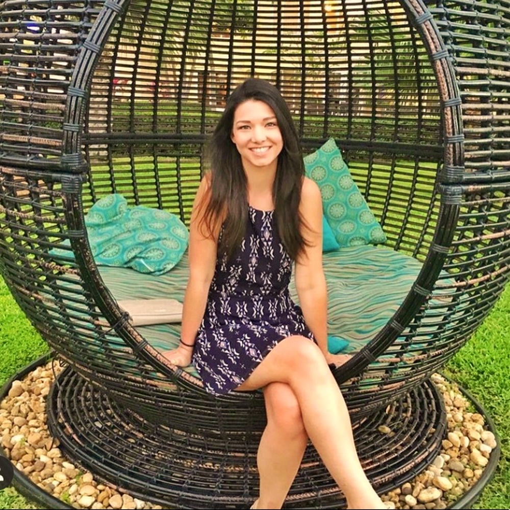 Blue dress